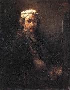 REMBRANDT Harmenszoon van Rijn Portrait of the Artist at His Easel gu China oil painting reproduction
